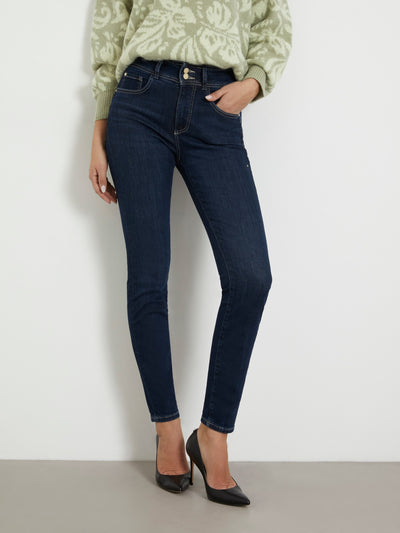 Guess - Jeans skinny shape up Blu scuro