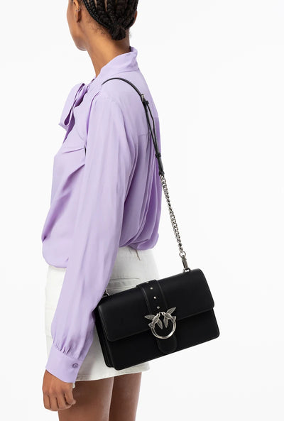 PINKO Classic Love Bag One Simply SILVER