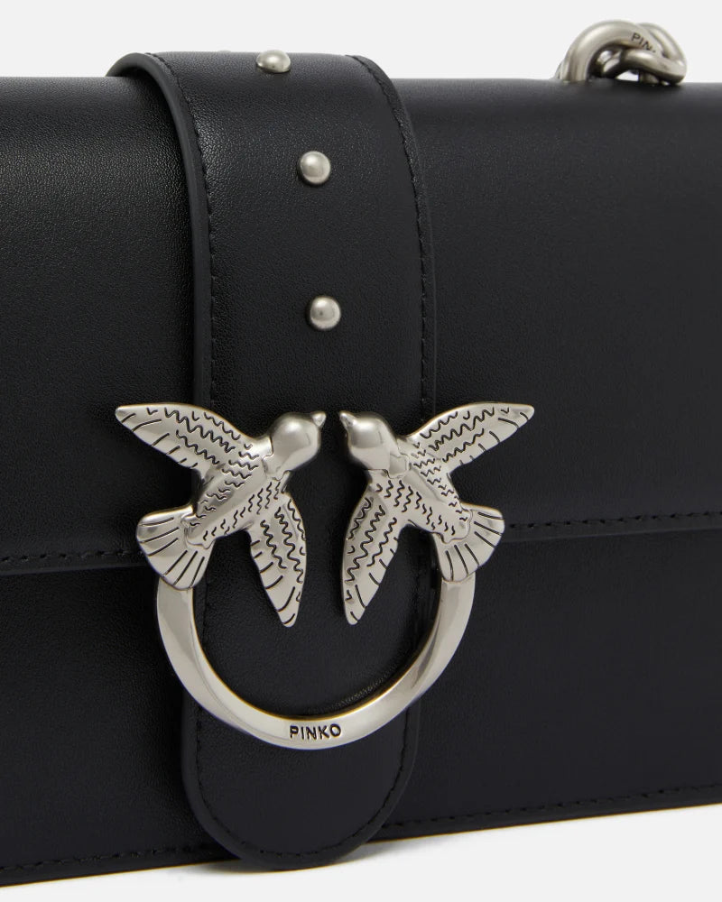 PINKO Mini Love Bag One Simply SILVER