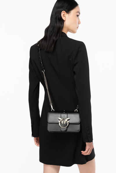 PINKO Mini Love Bag One Simply SILVER