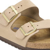 BIRKENSTOCK Arizona plantare morbido Pelle Nubuck Sandcastle