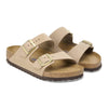 BIRKENSTOCK Arizona plantare morbido Pelle Nubuck Sandcastle