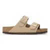 BIRKENSTOCK Arizona plantare morbido Pelle Nubuck Sandcastle