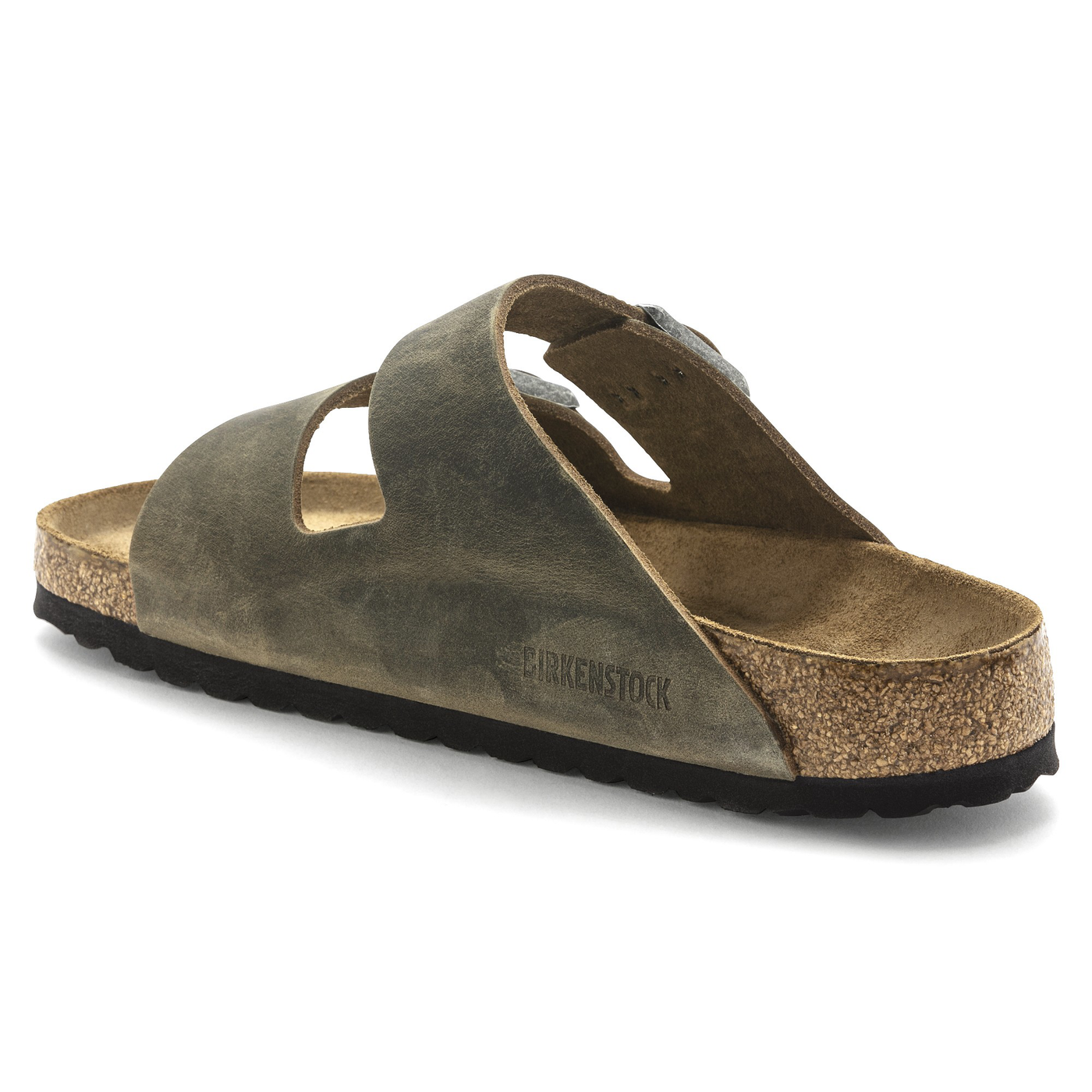 BIRKENSTOCK Arizona Pelle oliata Faded Khaki