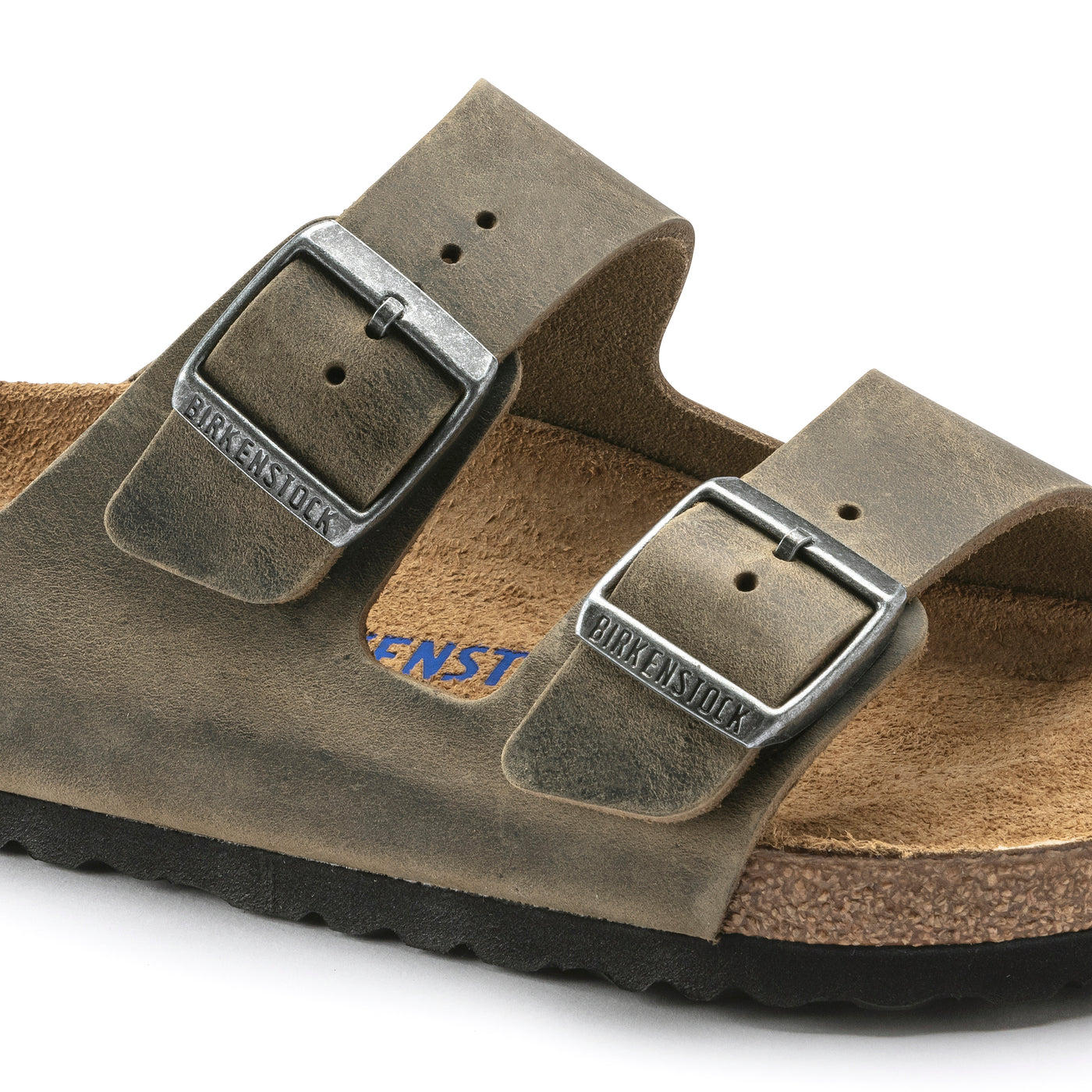 BIRKENSTOCK Arizona Pelle oliata Faded Khaki