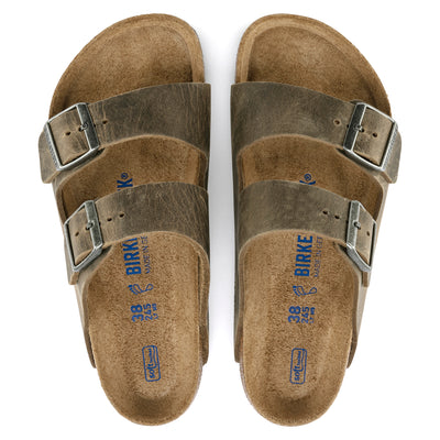 BIRKENSTOCK Arizona Pelle oliata Faded Khaki