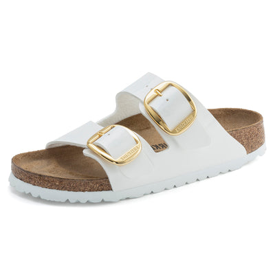 BIRKENSTOCK Arizona Big Buckle Patent White