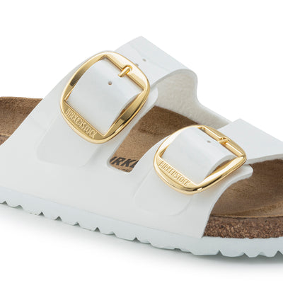 BIRKENSTOCK Arizona Big Buckle Patent White