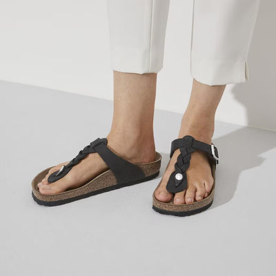 BIRKENSTOCK Gizeh Braided black