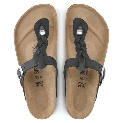 BIRKENSTOCK Gizeh Braided black
