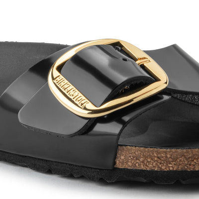 BIRKENSTOCK Madrid Big Buckle shine black