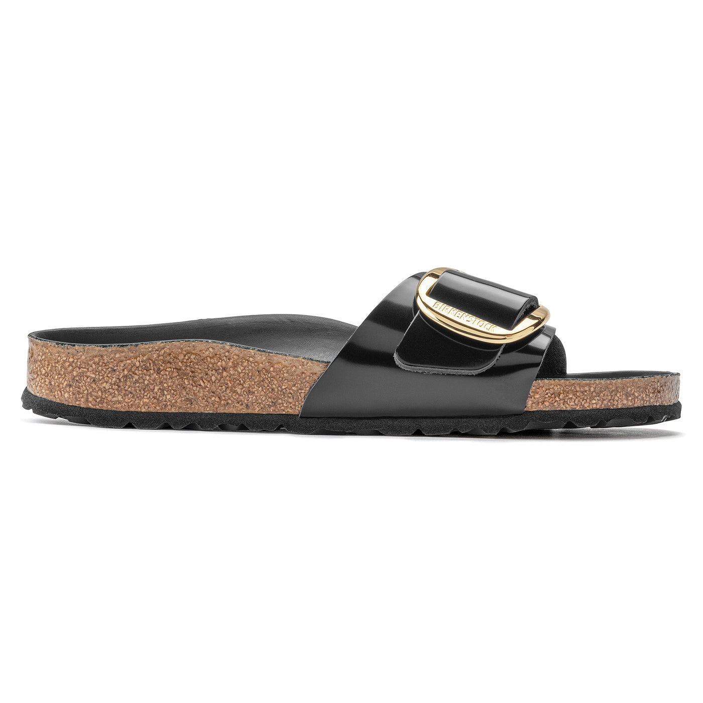 BIRKENSTOCK Madrid Big Buckle shine black