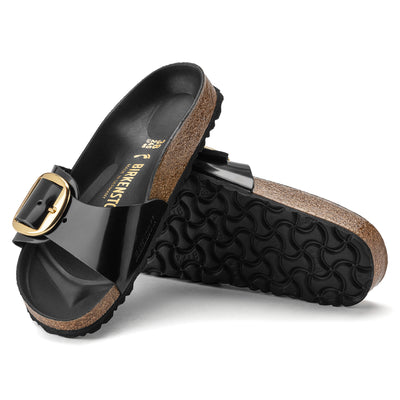BIRKENSTOCK Madrid Big Buckle shine black