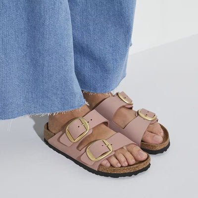 BIRKENSTOCK Arizona Big Buckle Pelle Nubuck - Old Rose
