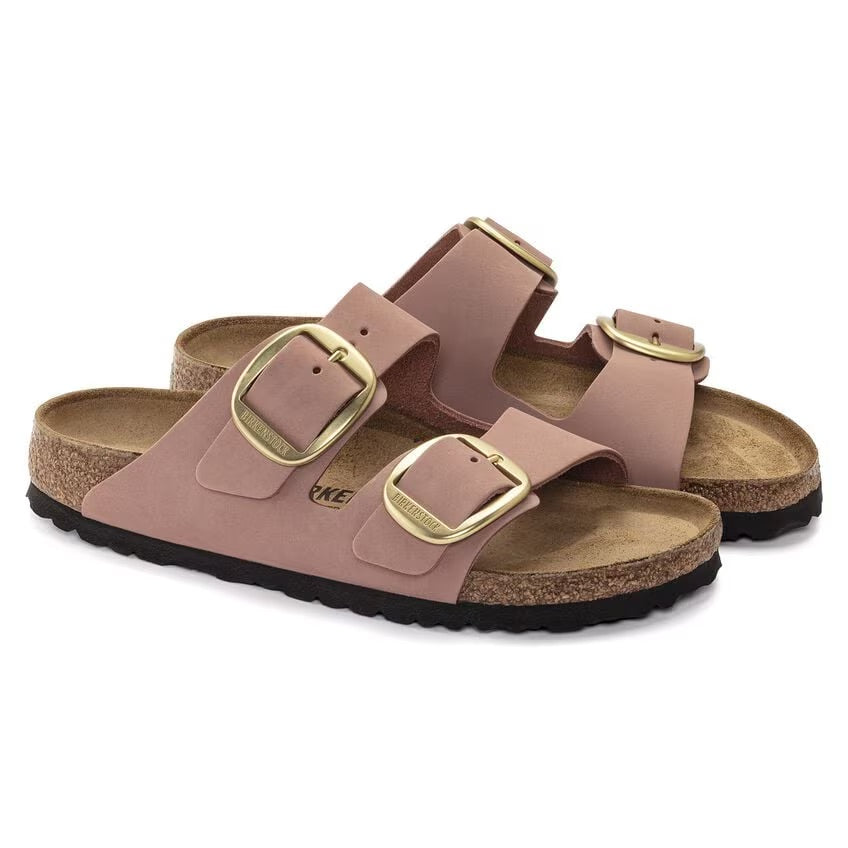 BIRKENSTOCK Arizona Big Buckle Pelle Nubuck - Old Rose