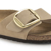 BIRKENSTOCK Madrid Big Buckle Pelle Nubuck Sandcastle