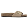 BIRKENSTOCK Madrid Big Buckle Pelle Nubuck Sandcastle