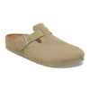 BIRKENSTOCK Boston Pelle scamosciata Faded Khaki