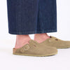 BIRKENSTOCK Boston Pelle scamosciata Faded Khaki