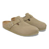 BIRKENSTOCK Boston Pelle scamosciata Faded Khaki