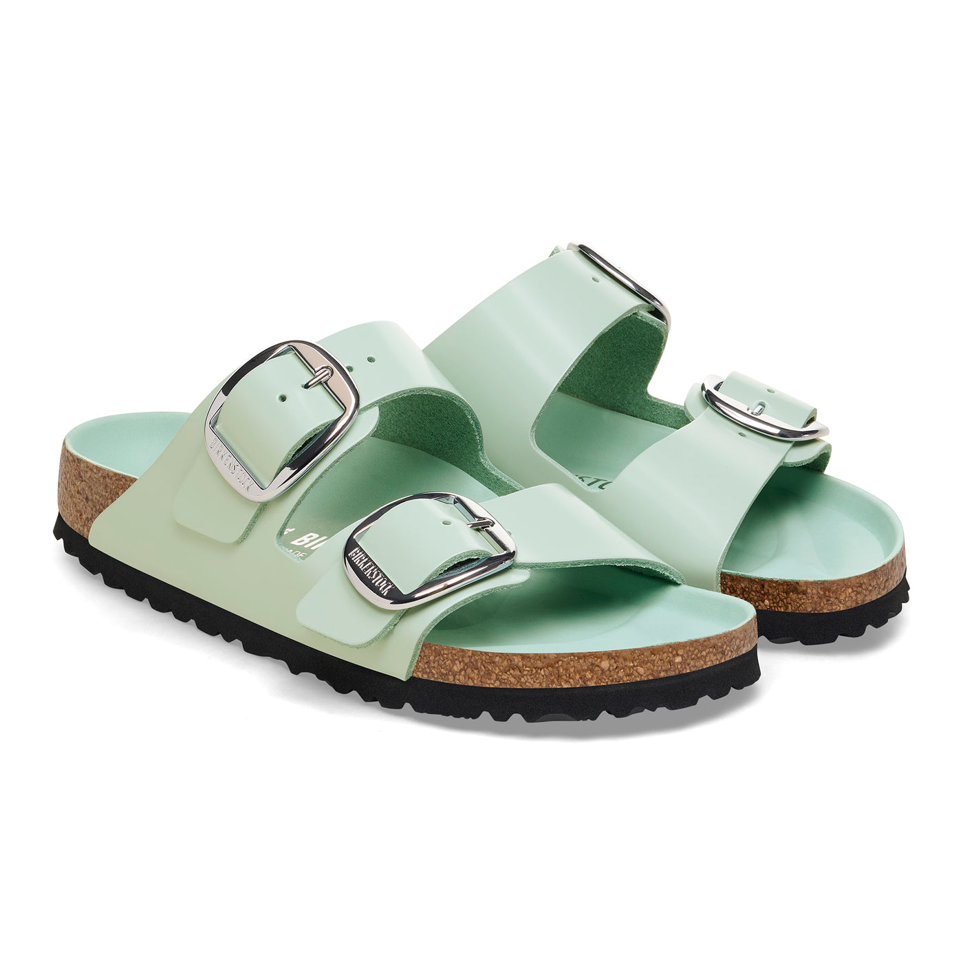 BIRKENSTOCK Arizona Big Buckle High-Shine Surf Green