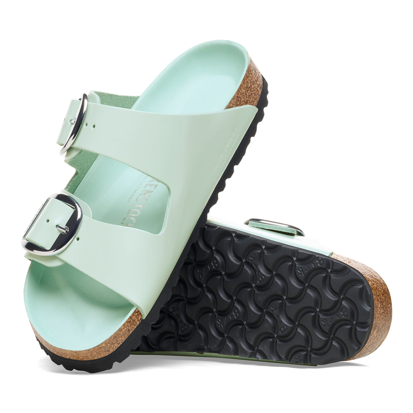 BIRKENSTOCK Arizona Big Buckle High-Shine Surf Green