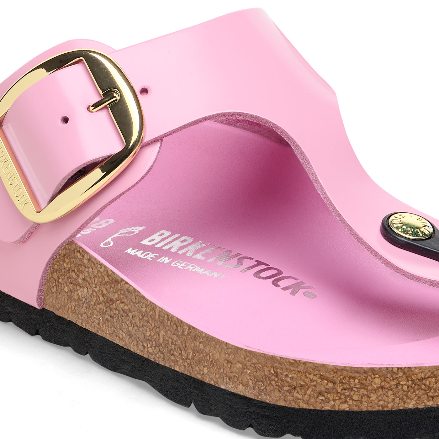 BIRKENSTOCK Gizeh Big Buckle High-Shine Fondant Pink