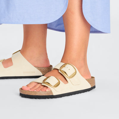 BIRKENSTOCK Arizona Big Buckle Ecru