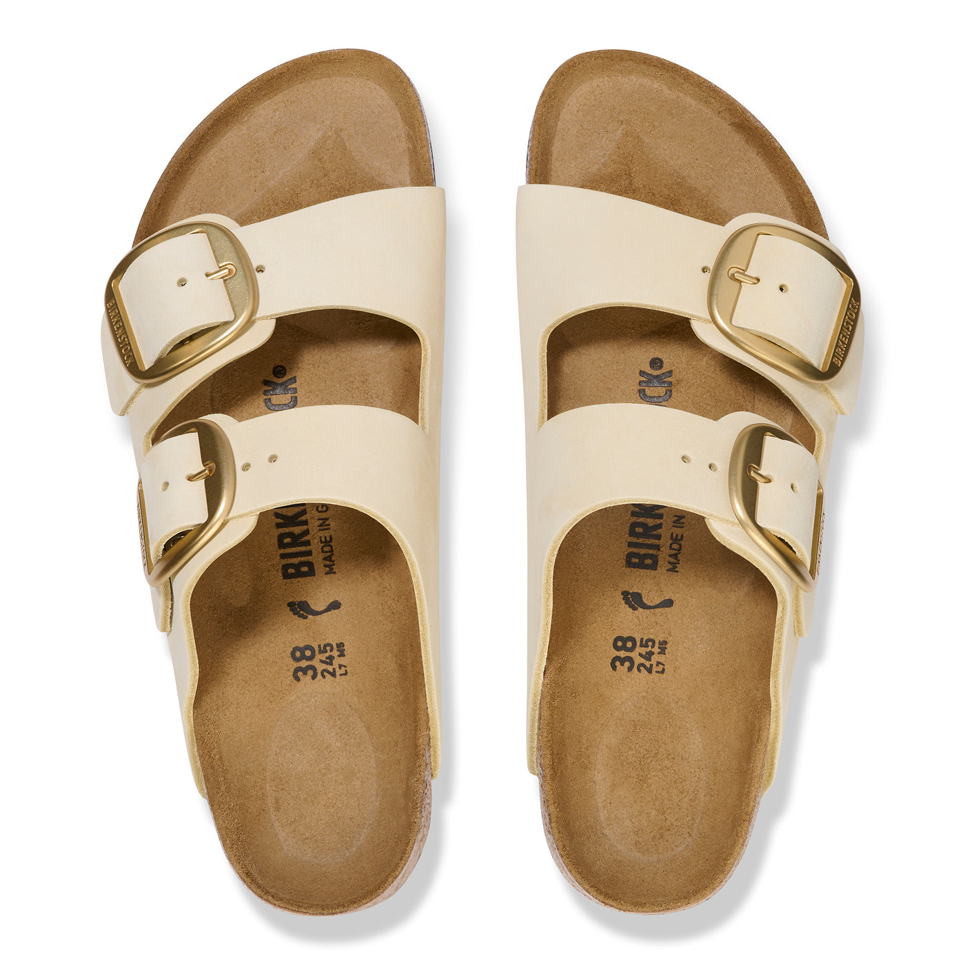 BIRKENSTOCK Arizona Big Buckle Ecru