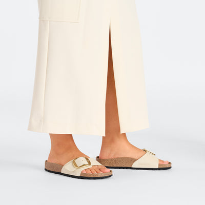BIRKENSTOCK Madrid Big Buckle Ecru