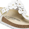 BIRKENSTOCK Gizeh Flower Embellishment WHITE