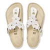 BIRKENSTOCK Gizeh Flower Embellishment WHITE
