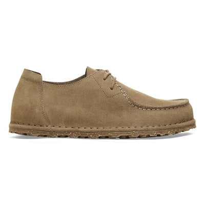 BIRKENSTOCK Utti Lace Pelle scamosciata - Gray Taupe