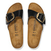 BIRKENSTOCK Madrid Big Buckle Birko-Flor vernice Patent Black/Gold