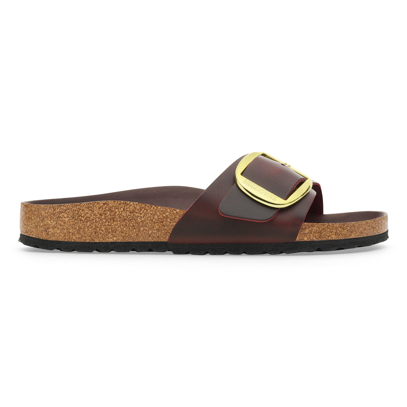 BIRKENSTOCK Madrid Big Buckle pelle oliata Zinfandel