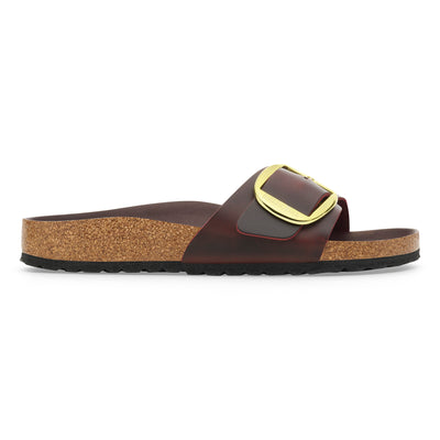 BIRKENSTOCK Madrid Big Buckle pelle oliata Zinfandel