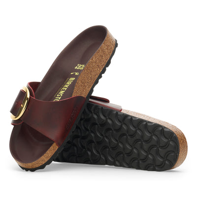 BIRKENSTOCK Madrid Big Buckle pelle oliata Zinfandel