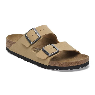 BIRCHENSTOCK Arizona Birko-Flor Nubuck - Latte Cream