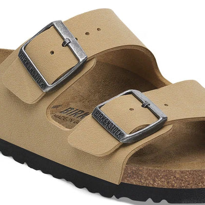BIRCHENSTOCK Arizona Birko-Flor Nubuck - Latte Cream