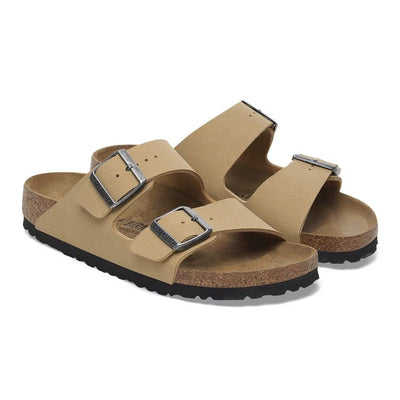 BIRCHENSTOCK Arizona Birko-Flor Nubuck - Latte Cream