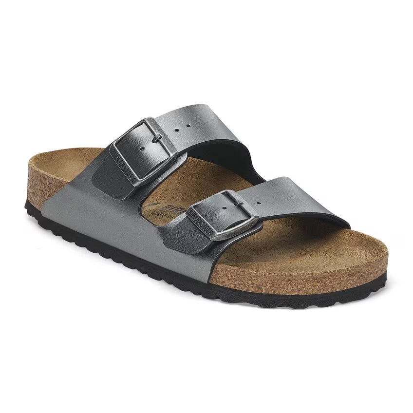 BIRKENSTOCK Arizona Birko-Flor - Metallic Black