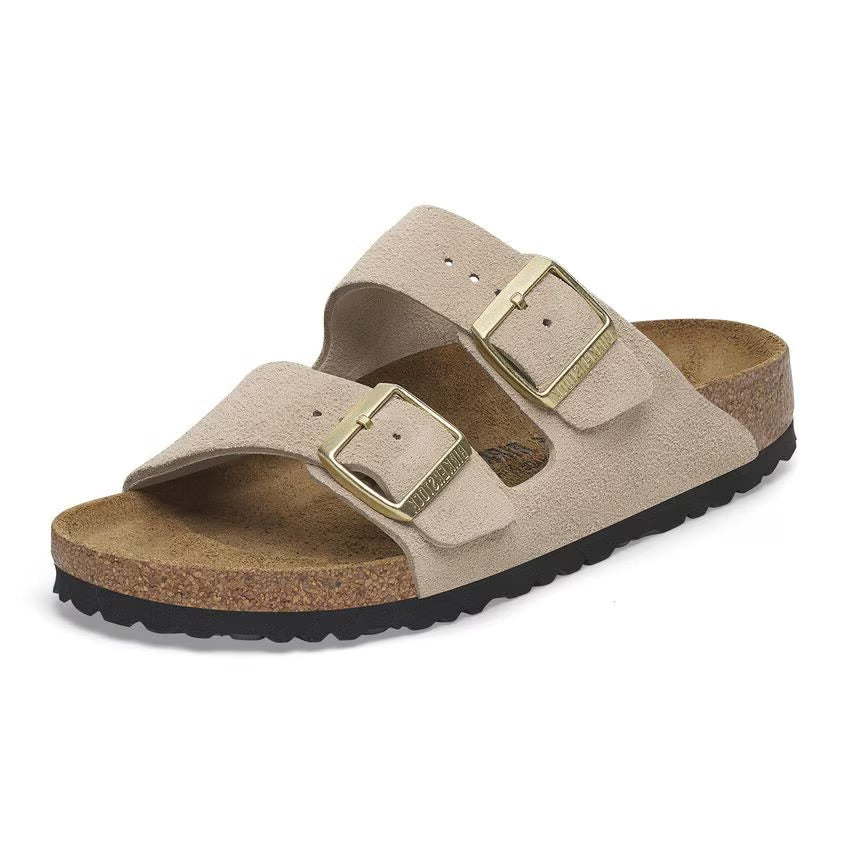 BIRKENSTOCK Arizona Pelle scamosciata - Sandcastle