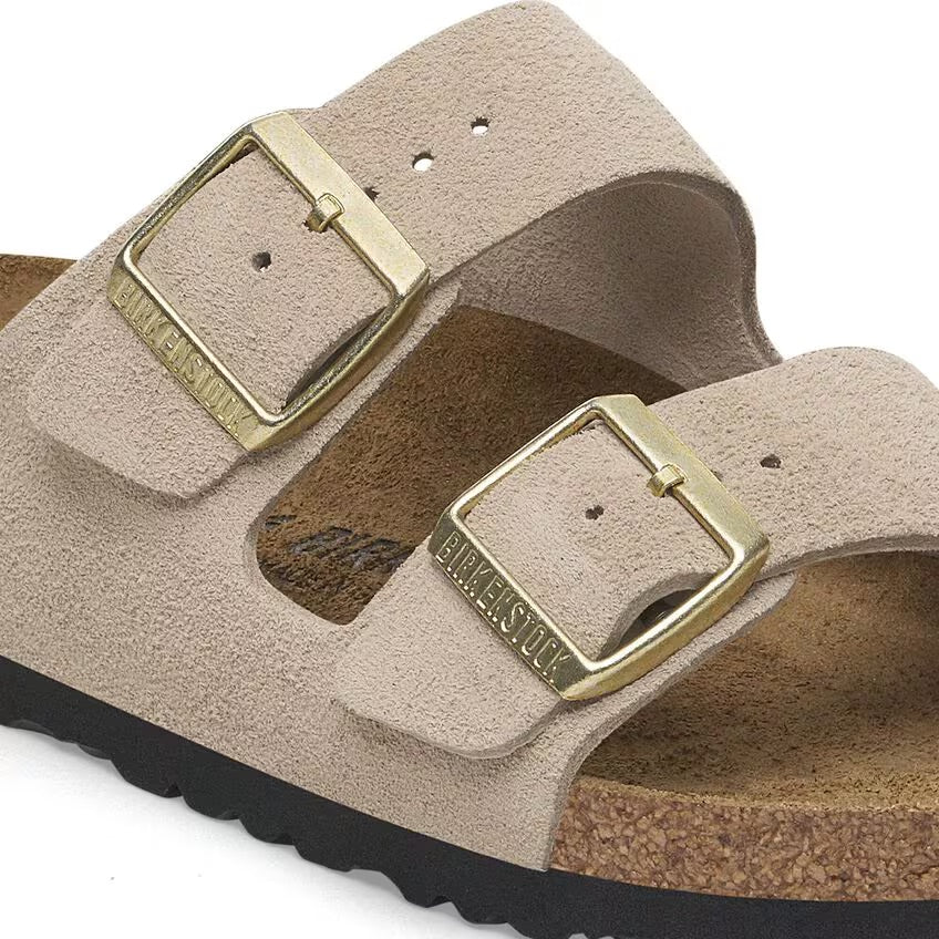 BIRKENSTOCK Arizona Pelle scamosciata - Sandcastle