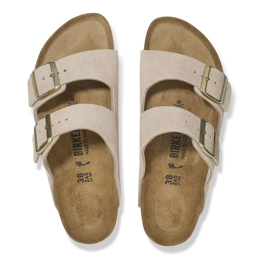 BIRKENSTOCK Arizona Pelle scamosciata - Sandcastle