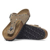 BIRKENSTOCK Gizeh Rivet Pelle scamosciata TAUPE