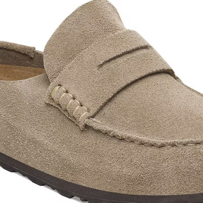 NAPLES WRAPPED TAUPE SUEDE