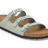 BIRKENSTOCK Florida Fresh Pelle Nubuck Pure Sage