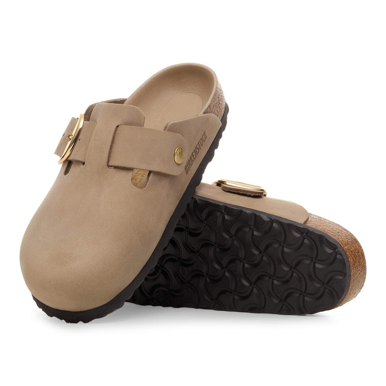 BIRKENSTOCK Boston Big Buckle TABACCO BROWN
