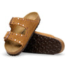 BIRKENSTOCK Arizona Rivet Pelle scamosciata MINK