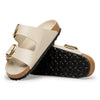 BIRKENSTOCK Arizona Big Buckle Pelle naturale vernice High-Shine Oyster